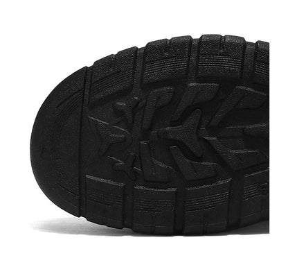 Men's Slip-On Suede Loafers with Mesh Upper and Textured Sole - Bellkmart