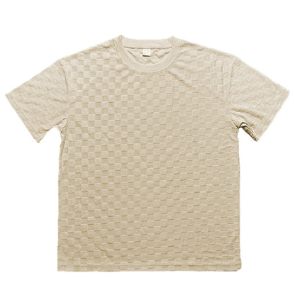 Men's Retro Plaid Two-Piece Loungewear Set - Bellkmart