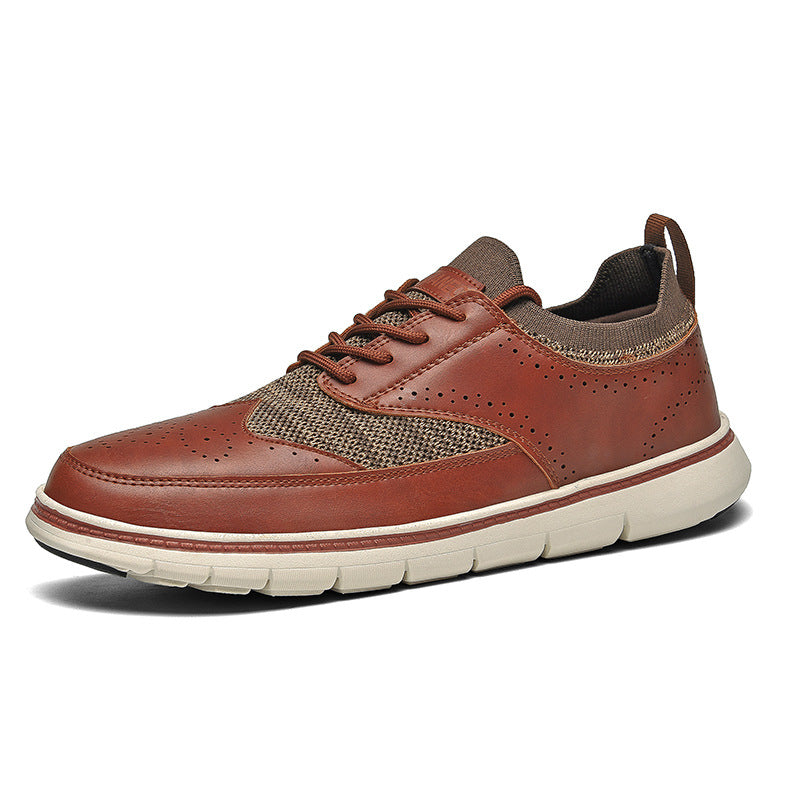 Versatile Trendy Comfortable Orthopedic Oxford Sneakers - Bellkmart