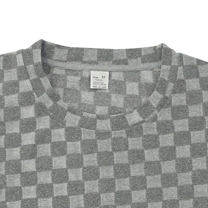 Men's Retro Plaid Two-Piece Loungewear Set - Bellkmart