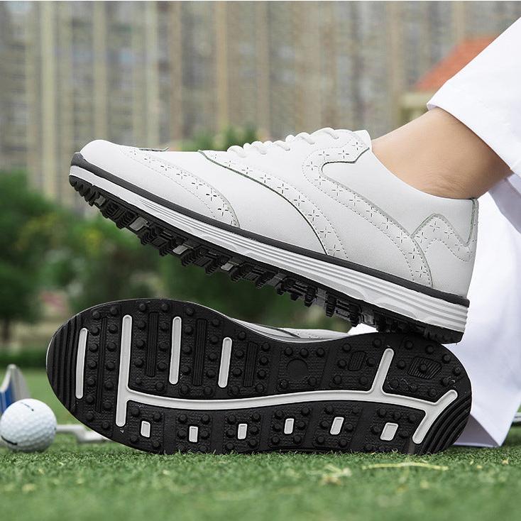 Men's Carved Fashion Golf Anti-Slip Casual Sports Shoes - Free Shipping - Bellkmart