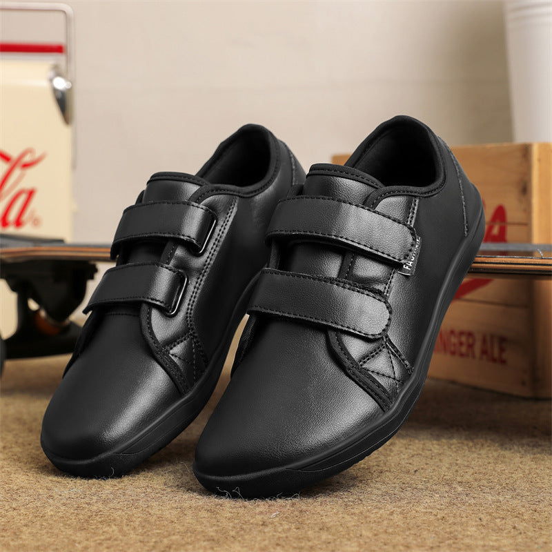 Wide Toe Box Velcro Men's Shoes - Bellkmart