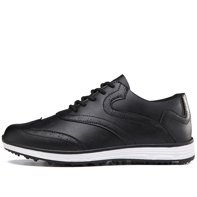 Men's Carved Fashion Golf Anti-Slip Casual Sports Shoes - Free Shipping - Bellkmart