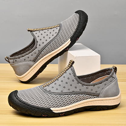 Breathable Comfortable Mesh Slip-On Orthopedic Outdoor Shoes - Bellkmart