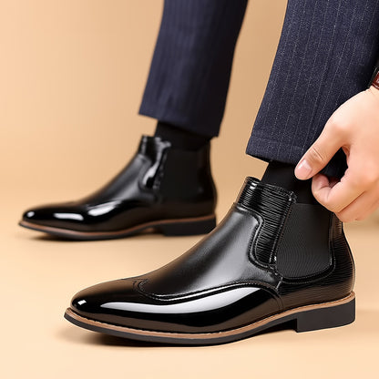 Men's Colorblock Chelsea Boots - Bellkmart