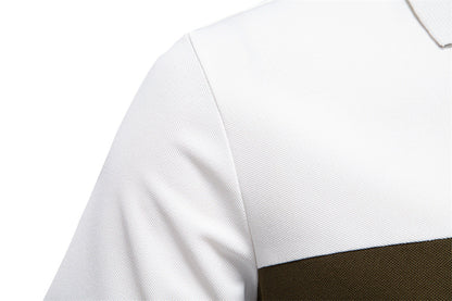 Men's Short-Sleeve Stripe and Embroidered Polo Shirt - Bellkmart