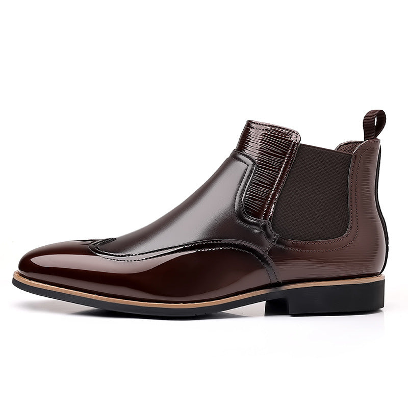 Men's Colorblock Chelsea Boots - Bellkmart