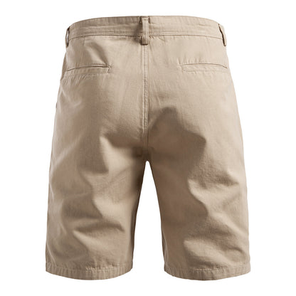 Men's Durable Pleated Shorts with Multiple Pockets - Bellkmart