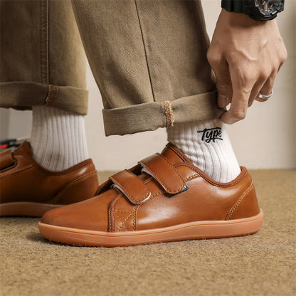 Wide Toe Box Velcro Men's Shoes - Bellkmart