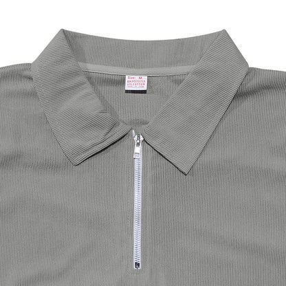 Slim Fit Corduroy Youth Casual Men's Two-piece Suit - Bellkmart