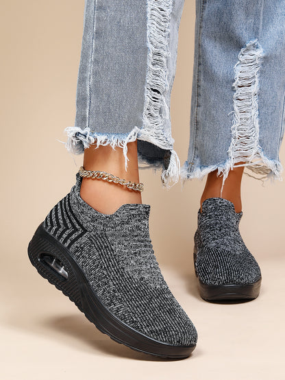 Breathable Women's Air Cushion Orthopedic Sneakers - Bellkmart