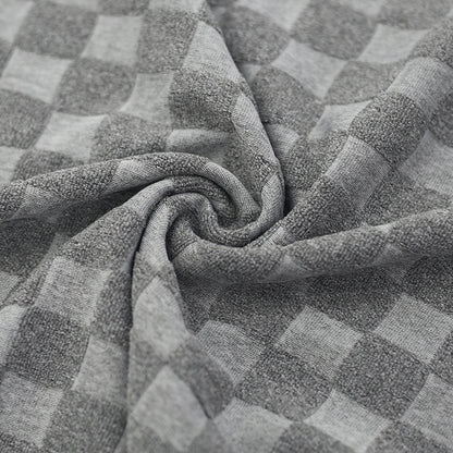 Men's Retro Plaid Two-Piece Loungewear Set - Bellkmart