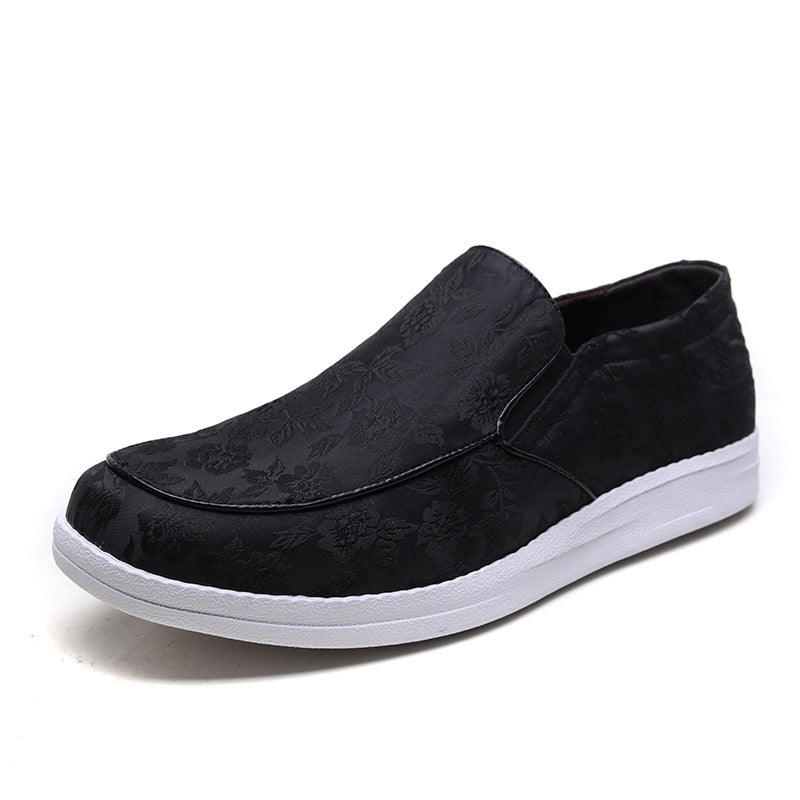 Men's embroidered soft and comfortable loafers - Bellkmart