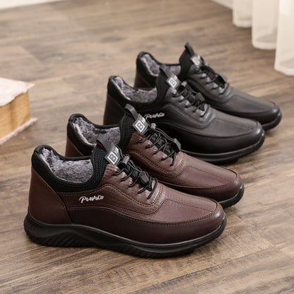 Men's Outdoor Fleece Cold-Proof Orthopedic Shoes - Bellkmart