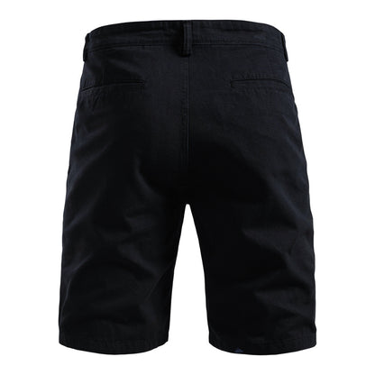 Men's Durable Pleated Shorts with Multiple Pockets - Bellkmart