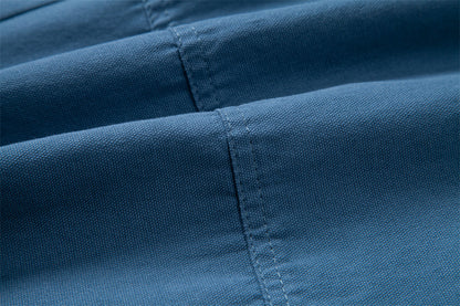 Men's Durable Pleated Shorts with Multiple Pockets - Bellkmart