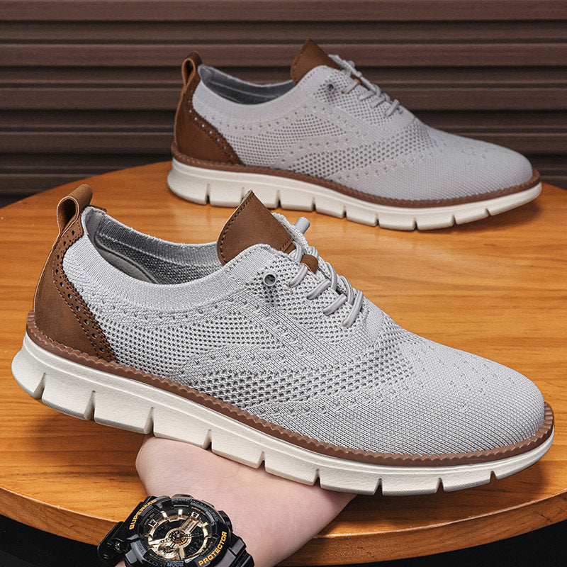 Orthopedic Mesh Breathable Oxford Sneakers