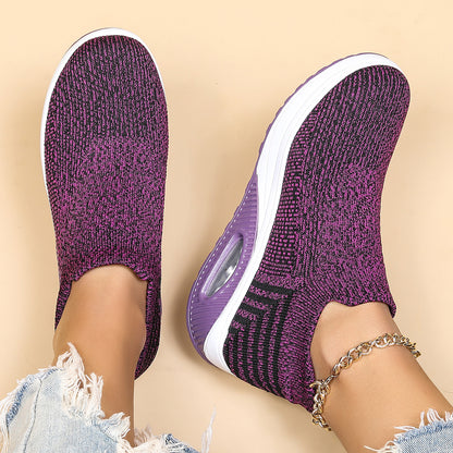 Breathable Women's Air Cushion Orthopedic Sneakers - Bellkmart