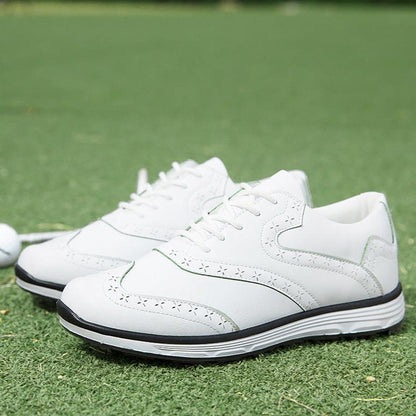 Men's Carved Fashion Golf Anti-Slip Casual Sports Shoes - Free Shipping - Bellkmart