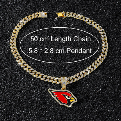 Arizona Cardinals necklace size guide