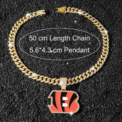 Cincinnati Bengals necklace size guide