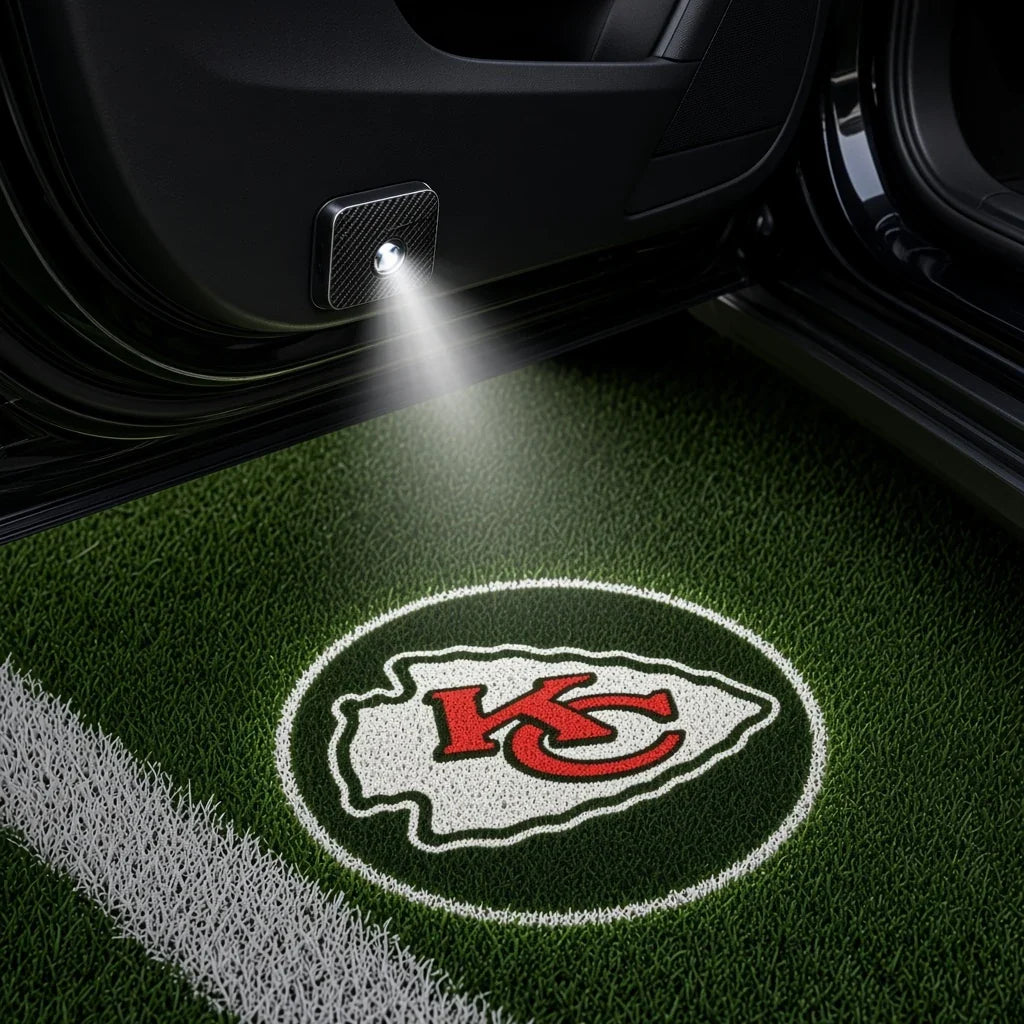 Kansas City Chiefs Football Car Door Projector Light