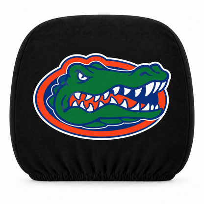 Florida Gators car headrest cover, Style 1 team design, white background