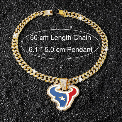 Houston Texans necklace size guide