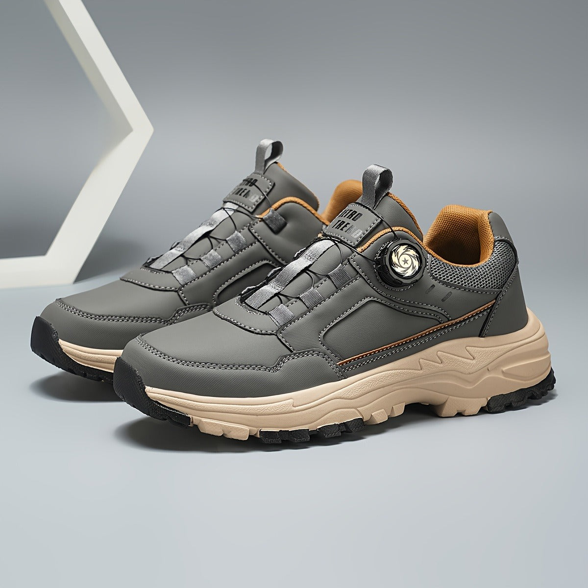 Stylish slip-on self-lacing men's sneakers - Bellkmart