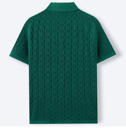 Heritage Knit Polo Tee
