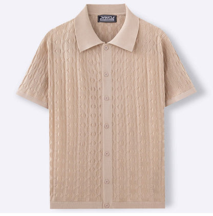 Heritage Knit Polo Tee