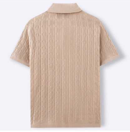 Heritage Knit Polo Tee