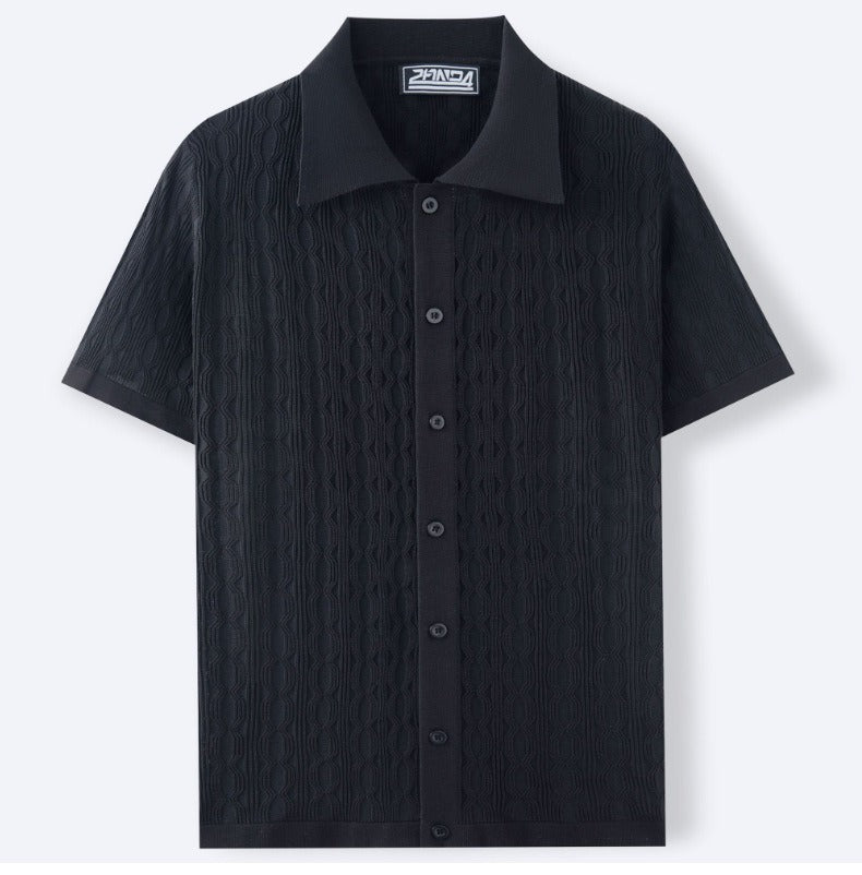 Heritage Knit Polo Tee