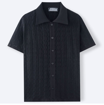 Heritage Knit Polo Tee