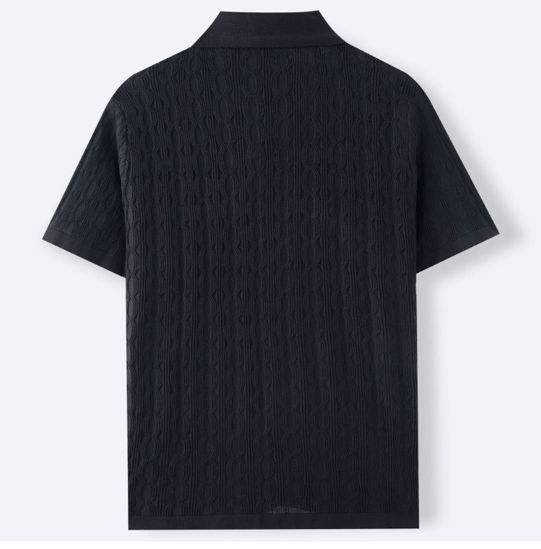 Heritage Knit Polo Tee
