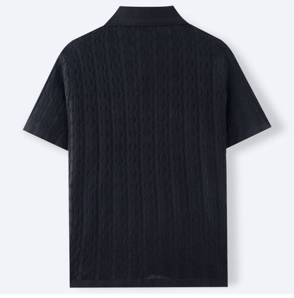 Heritage Knit Polo Tee