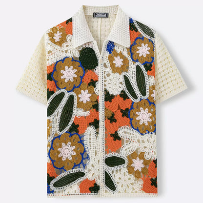 Floral Knit Shirt