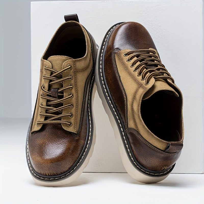 Men's Stylish Lace-Up Oxford Shoes