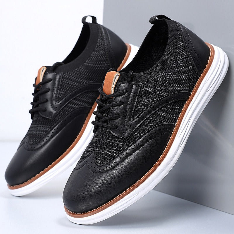 Bellkmart AeroBrogue™ Knit Comfort Oxford Sneakers