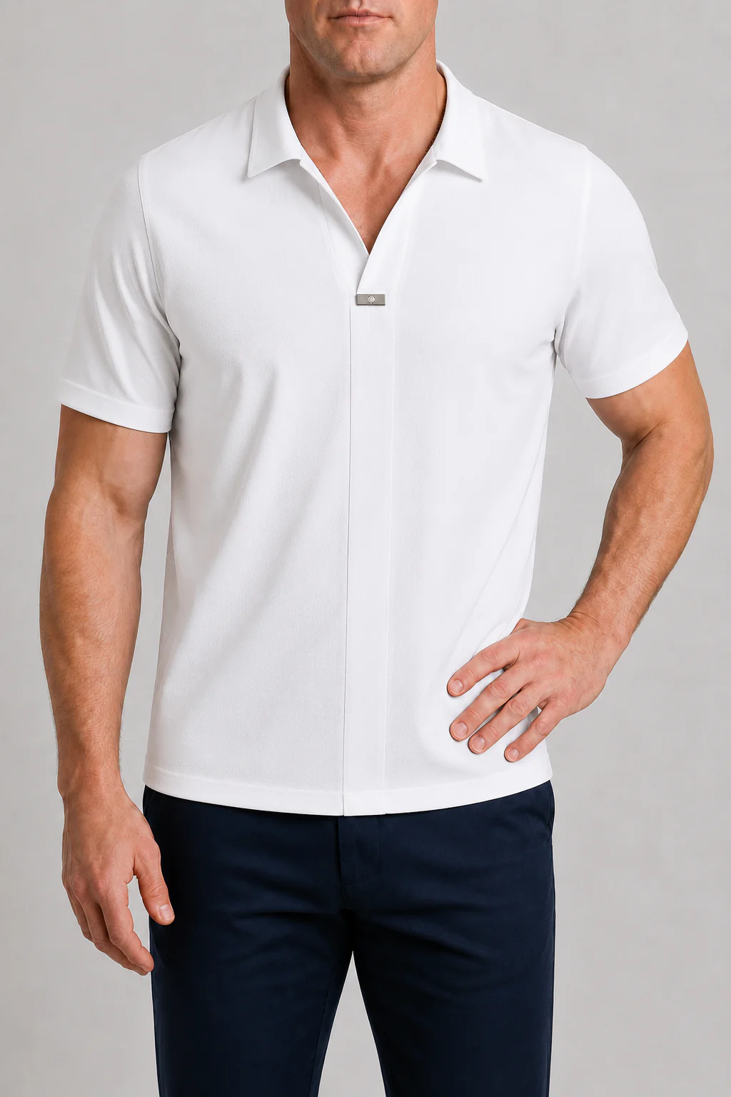 CloudKnit™ Cooling Polo – Built for Big & Tall Comfort - Bellkmart