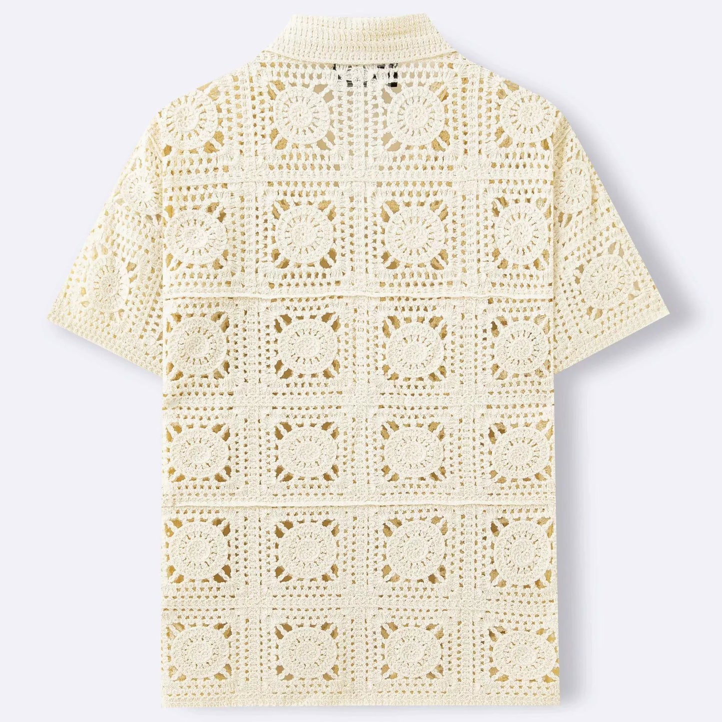 Ivory Crochet Shirt