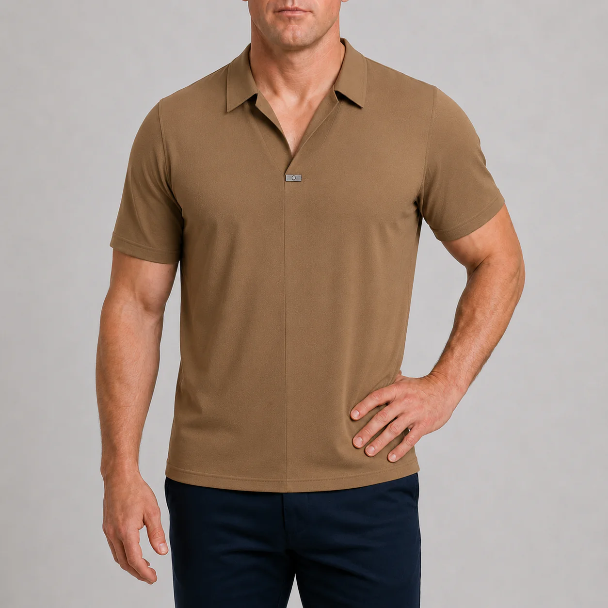 CloudKnit™ Cooling Polo – Built for Big & Tall Comfort - Bellkmart