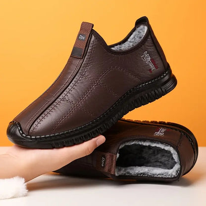 PAPA Lined with Fleece for Warmth Winter Outdoor Shoes - Bellkmart