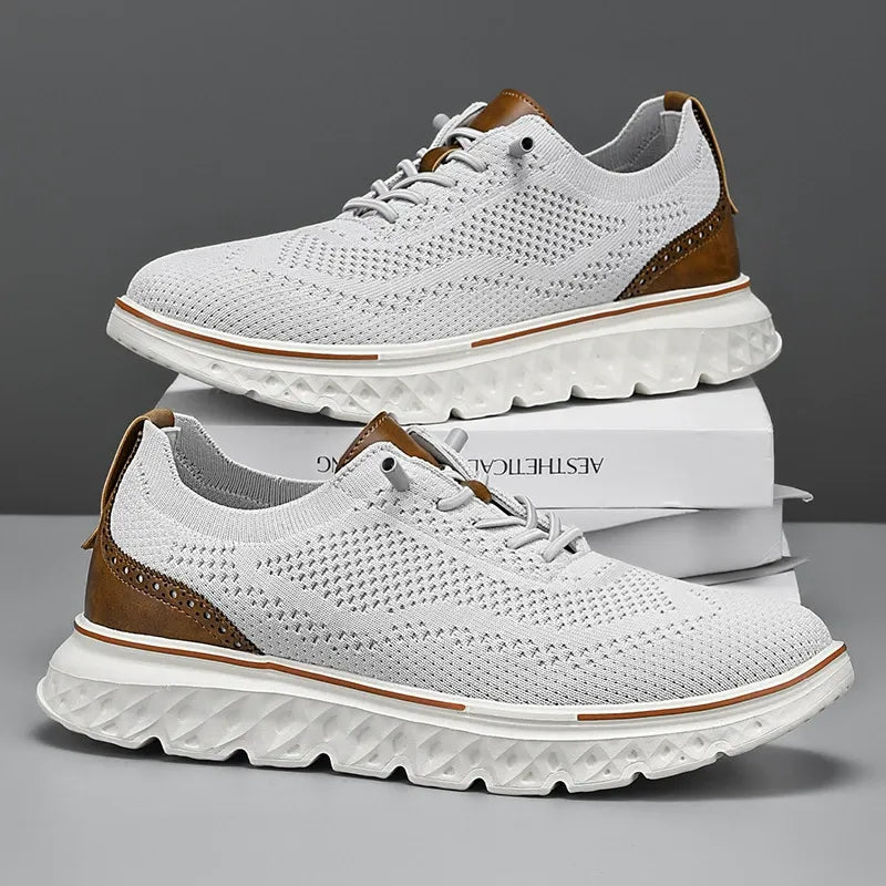 Slip On Comfy breathable Orthopedic Mesh Sneakers - Bellkmart