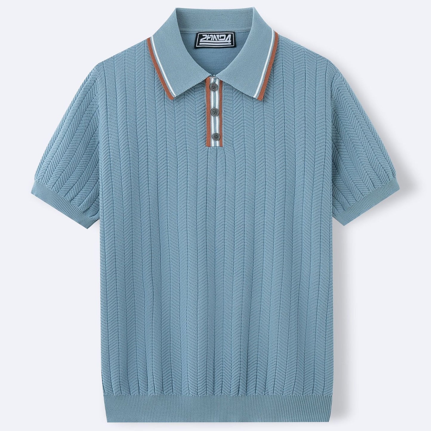 Coastal Knit Polo Tee