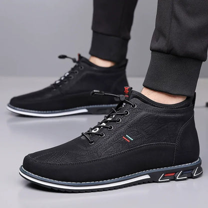 High-top Men's Casual Dress Orthopedic Dress Shoes（Upgraded）