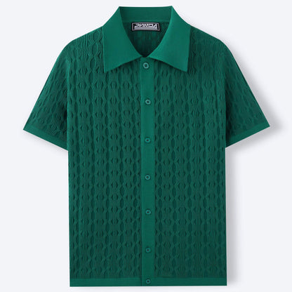 Heritage Knit Polo Tee