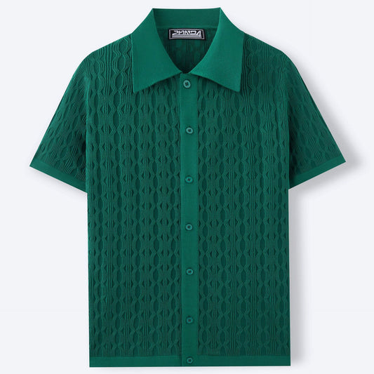 Heritage Knit Polo Tee