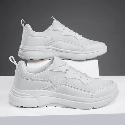 Autumn solid color comfortable orthopedic sneakers - Bellkmart