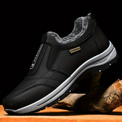 PAPA Fleece-lined for Warm Outdoor Shoes - Bellkmart